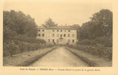 CPA FRANCE 01 " Trévoux, Ecole du Roquet".