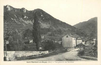 CPA FRANCE 01 " St Rambert en Bugey, Vue générale des Serrières".