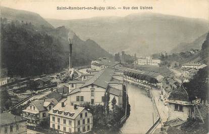 CPA FRANCE 01 " St Rambert en Bugey, Vue des usines".