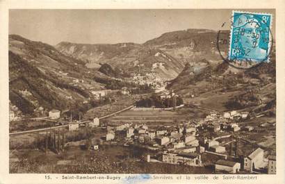 CPA FRANCE 01 " St Rambert en Bugey, Serrières et la vallée de St Rambert".