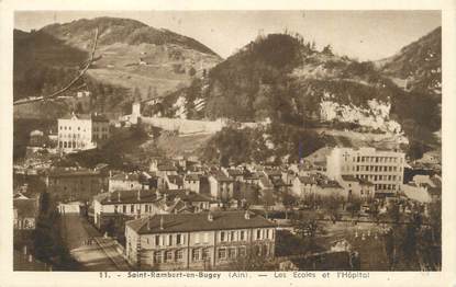 CPA FRANCE 01 " St Rambert en Bugey, Les écoles et l'hôpital".