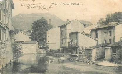 CPA FRANCE 01 " Tenay, Vue sur l'Albarine".