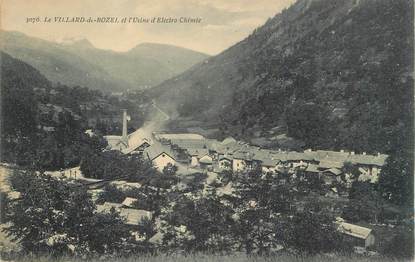 CPA FRANCE 73 "Le Villard de Bozel, L'Usine d'électro chimi".