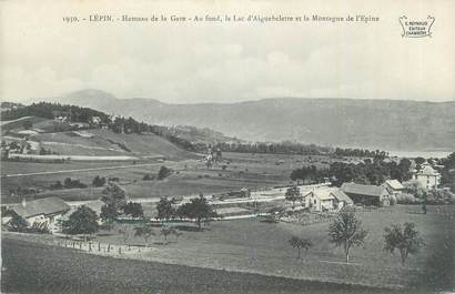 CPA FRANCE 73 "Lépin, Hameau de la gare".