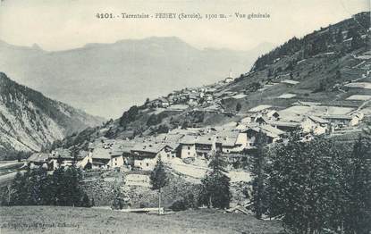 CPA FRANCE 73 "Peisey, Vue générale".