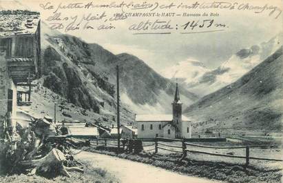 CPA FRANCE 73 "Champagny le Haut, Hameau du bois".