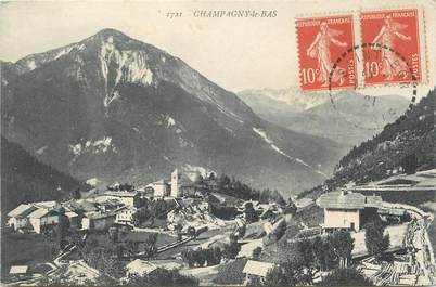 CPA FRANCE 73 "Champagny le Bas".
