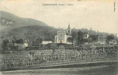 CPA FRANCE 73 "Champagnieux, L'église".