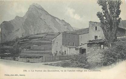CPA FRANCE 73 "Le perron des Encombres, Vu de l'ancien refuge des carabiniers".