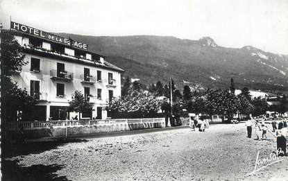 CPSM FRANCE 73 "Le Bourget du Lac, Hôtel de la plage et la dent du chat".