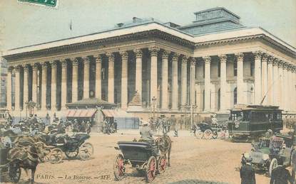 CPA FRANCE 75002 "Paris,  la Bourse"