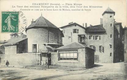 CPA FRANCE 73 "Chambéry, Place Monge".