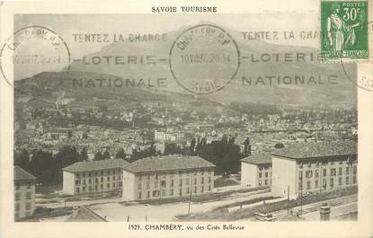 CPA FRANCE 73 "Chambéry, Vue des Cités Bellevue".