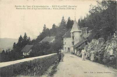 CPA FRANCE 73 "Novalaise, Bords du Lac d'Aiguebelette".