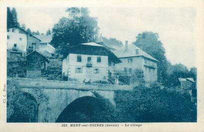 CPA FRANCE 73 "Hery sur Ugines, Le Village".