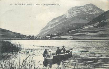 CPA FRANCE 73 "La Thuile, Le lac et Galoppaz".