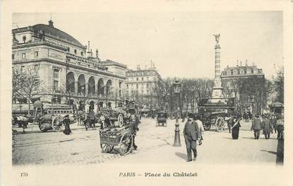 CPA FRANCE 75001 "Paris, Place du Châtelet"