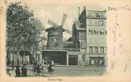 75 Pari CPA FRANCE 75018 "Paris, le Moulin Rouge" / CARTE GAUFRÉE 