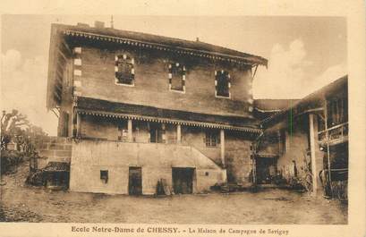 CPA FRANCE 69 "Notre Dame de Chessy, La maison de campagne de Savigny".