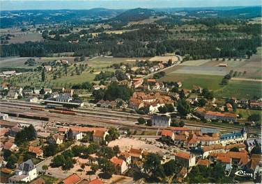 CPSM FRANCE 24 "Le Buisson, Vue aérienne".