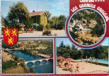 CPSM FRANCE 24 "Grolejac en Périgord, les Granges" ./ CAMPING