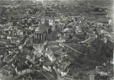 CPSM FRANCE 46 "Gourdon, Vue aérienne".