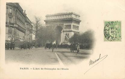 CPA FRANCE 75008 "Paris, Arc de Triomphe de l'Etoile"