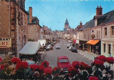 CPSM FRANCE 18 "Aubigny sur Nere, Rue du Prieuré ".