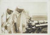 Afrique PHOTO ORIGINALE / MAROC "Marocains devant un canon des montagnes de l'artillerie"