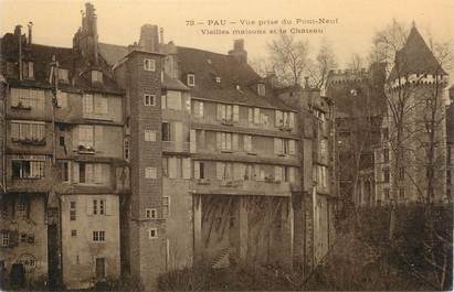 CPA FRANCE 64 "Pau, Vue prise du Pont Neuf".