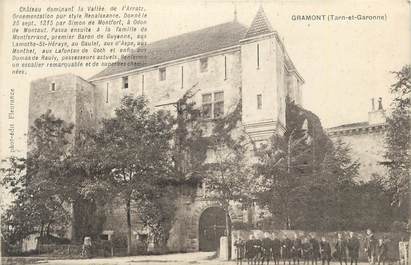 CPA FRANCE 82 "Gramont, Le château".