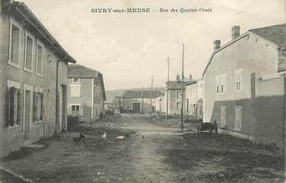 CPA FRANCE 55 "Sivry sur Meuse, Rue des quatre vents".