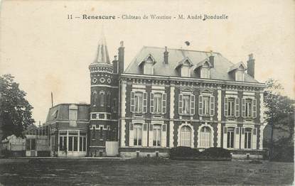 CPA FRANCE 59 "Renescure, Château de Woestine".