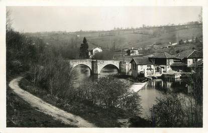 CPSM FRANCE 87 "Solignac, Le pont et vallée de la Briance".