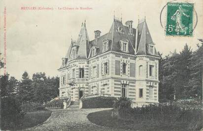 CPA FRANCE 14 "Meulles, Le château de Montfort".