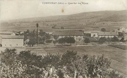 CPA FRANCE 38 "Communay, Quartier des Mines".