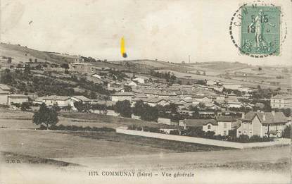 CPA FRANCE 38 "Communay, Vue générale ".