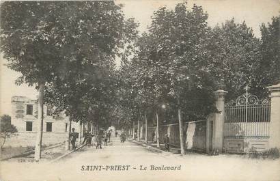 CPA FRANCE 69 "St Priest, Le Boulevard"..