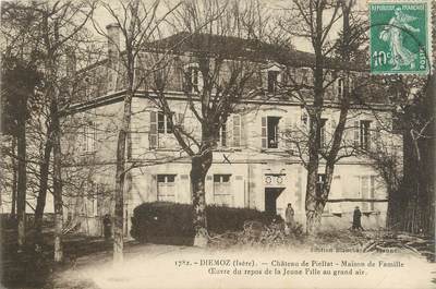 CPA FRANCE 38 "Diémoz, Château de Piellat".