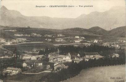 CPA FRANCE 38 "Champagnier, Vue générale".