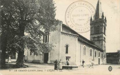 CPA FRANCE 38 "Le Grand Lemps, L'église".