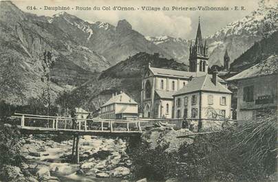 CPA FRANCE 38 "Le Perier en Valbonnais, Le village".