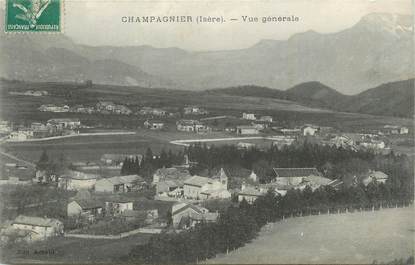 CPA FRANCE 38 "Champagnier, Vue générale".