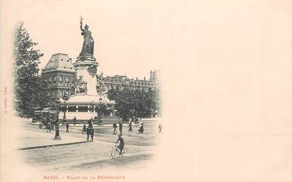 CPA FRANCE 75011 "Paris, Place de la République" 