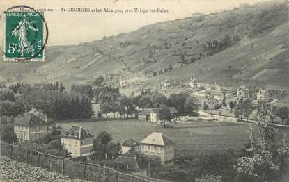 CPA FRANCE 38 "St Georges, Les Alberges près d'Uriage les Bains".