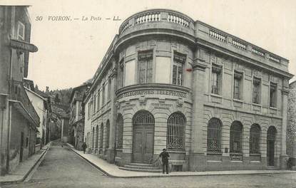 CPA FRANCE 38 "Voiron, La Poste".