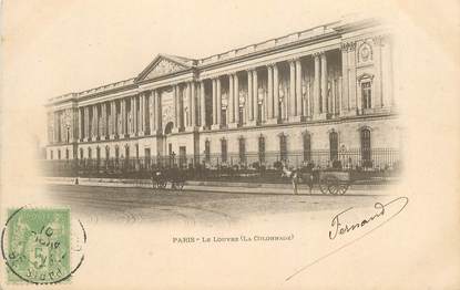 CPA FRANCE 75011 "Paris, le Musée du Louvre "