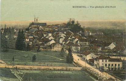 CPA FRANCE 38 "Morestel,, Vue générale ".