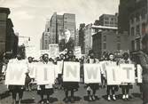 Photograp Hy PHOTO ORIGINALE / USA "New York, soutien à la candidature de Henry Wallace aux élections présidentielles, 1948"