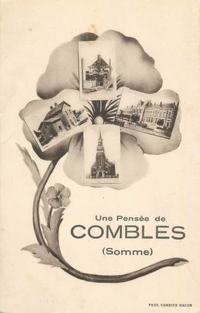 CPA FRANCE 80 " Combles, Vues".